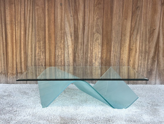 Image 1 of Vintage Glass Coffeetable