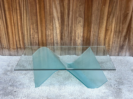 Image 1 of Vintage Glass Coffeetable