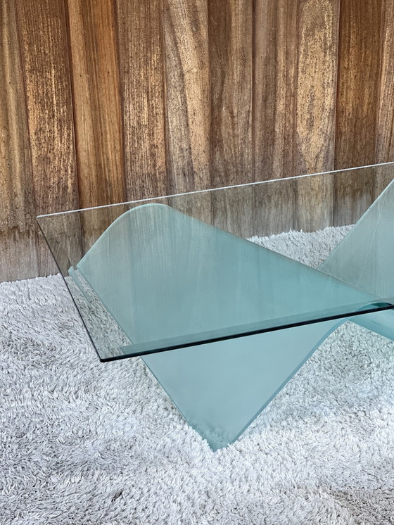 Image 1 of Vintage Glass Coffeetable