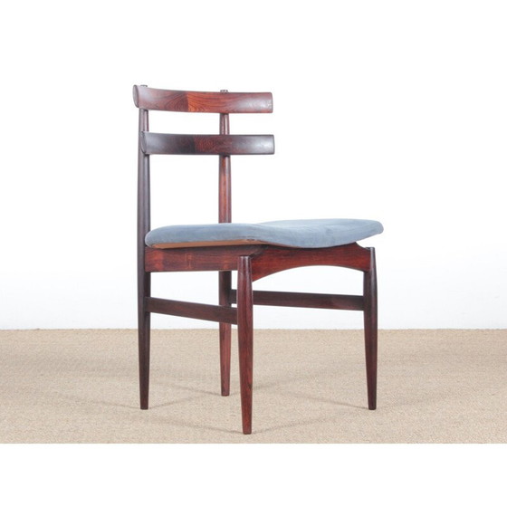 Image 1 of 6 Scandinavische stoelen Rio palissander, Poul Hundevad