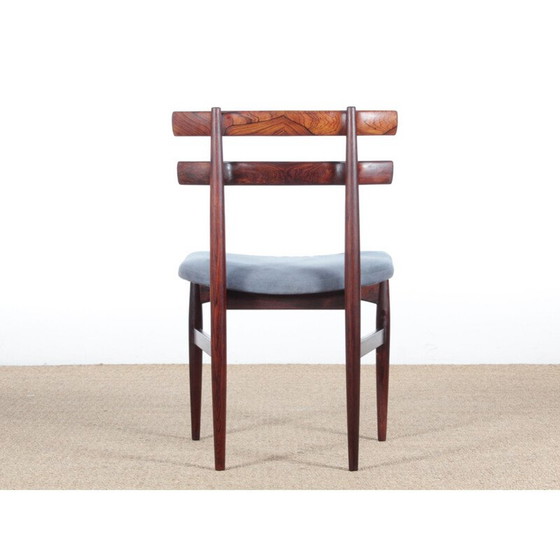 Image 1 of 6 Scandinavische stoelen Rio palissander, Poul Hundevad