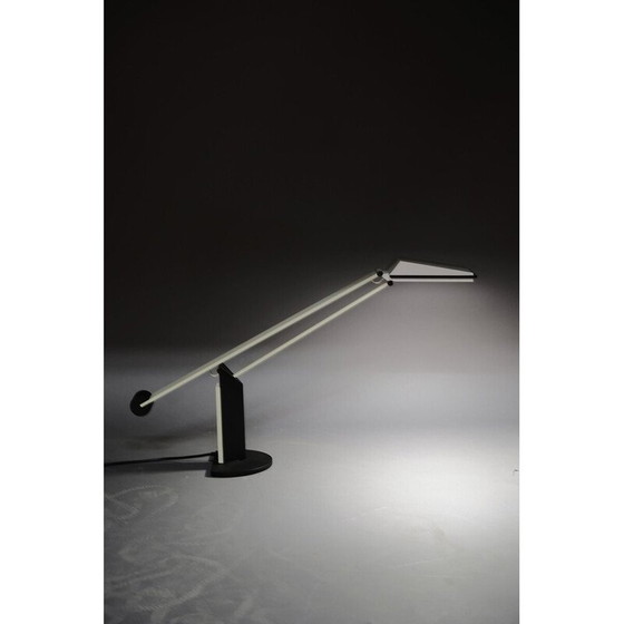 Image 1 of Vintage bedlampje van gietijzer en abs plastic, Italië