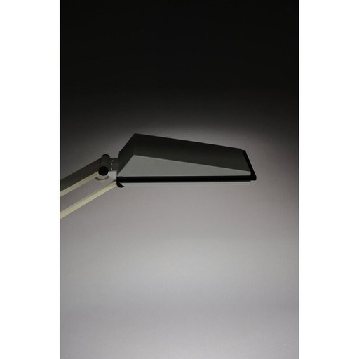 Vintage bedlampje van gietijzer en abs plastic, Italië