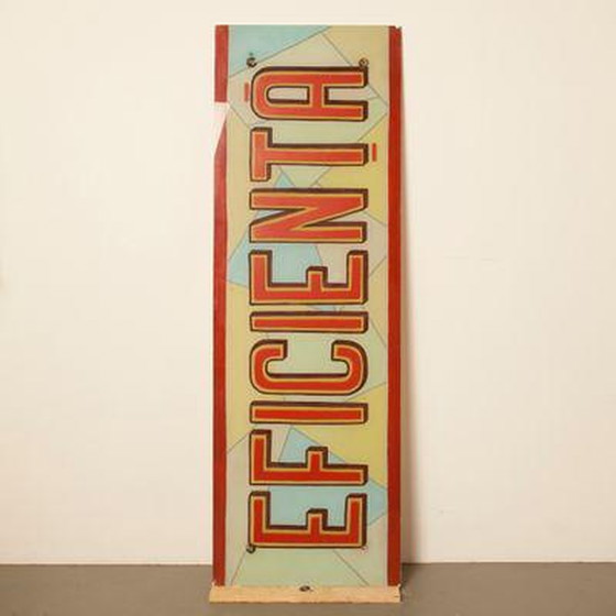 Image 1 of Glaspanelen met socialisten