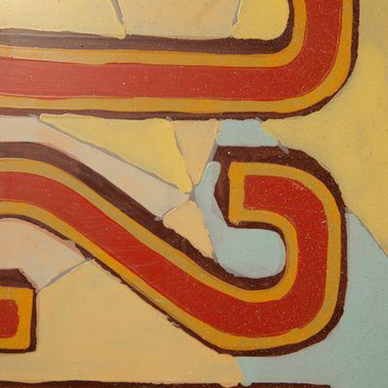 Image 1 of Glaspanelen met socialisten