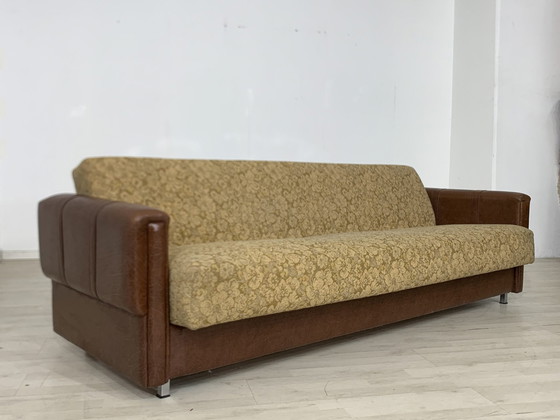 Image 1 of 70s sofa slaapbank uitschuifbaar vintage daybed