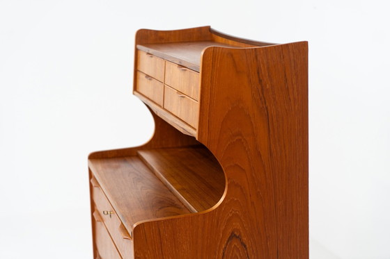 Image 1 of Deense secretaire in teak, 1960S.