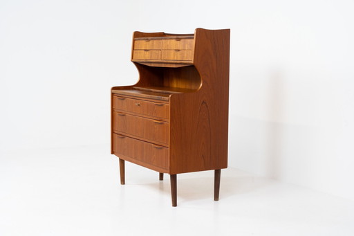 Deense secretaire in teak, 1960S.