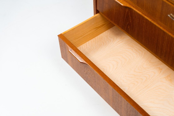 Image 1 of Deense secretaire in teak, 1960S.