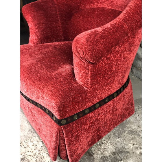 Image 1 of Napoleon III vintage fluwelen paddenstoel, 1940