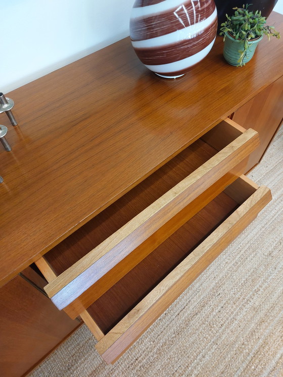 Image 1 of Vintage sideboard / dressoir teak fineer jaren 70