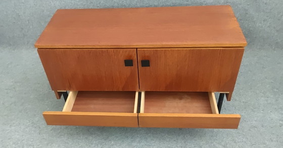 Image 1 of Dressoir Mid Century Design ladekast Credenza kast teak 60s 70s vintage retro 60s