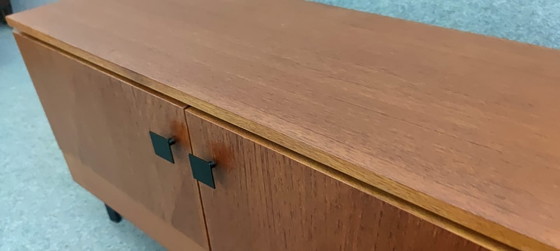 Image 1 of Dressoir Mid Century Design ladekast Credenza kast teak 60s 70s vintage retro 60s