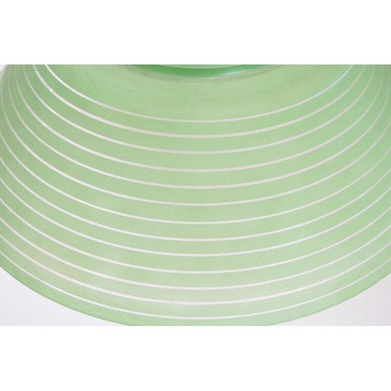 Image 1 of Vintage glazen en plastic hanglamp, Tsjecho-Slowakije 1960