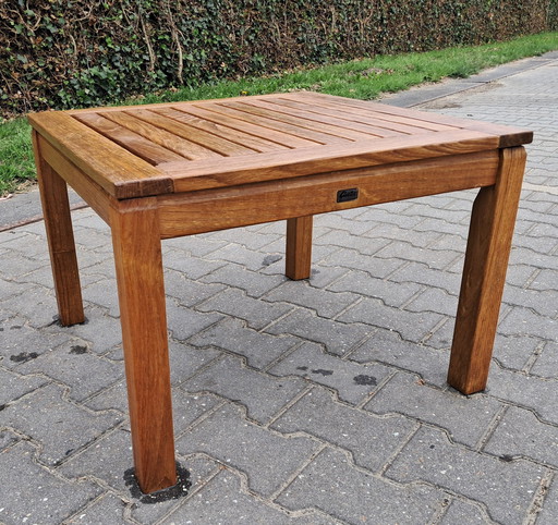 Gloster teakhouten loungetafel / bijzettafel 65x65x45(h)cm