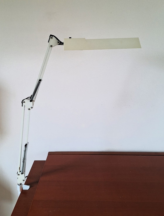 Image 1 of Vintage Tafel-, bureau-, architectenlamp