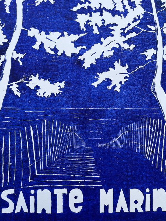 Image 1 of Linogravure Sainte Marine #3