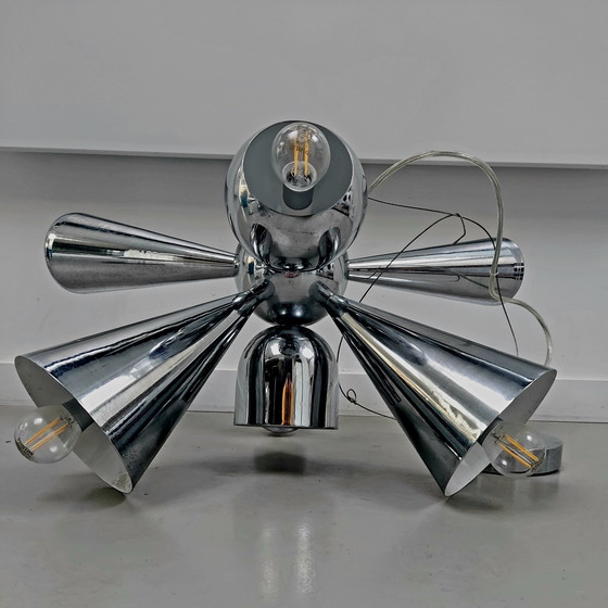 Image 1 of 2 Stuks Space Age Plafondlampen