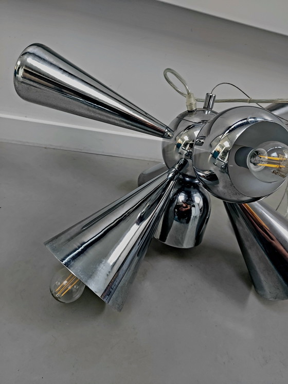 Image 1 of 2 Stuks Space Age Plafondlampen