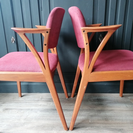 Image 1 of 2x Bovenkamp Midcentury eetkamerstoel