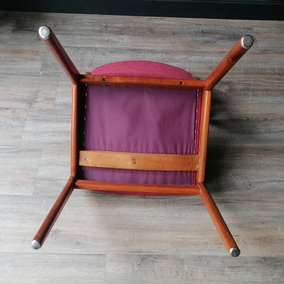 Image 1 of 2x Bovenkamp Midcentury eetkamerstoel