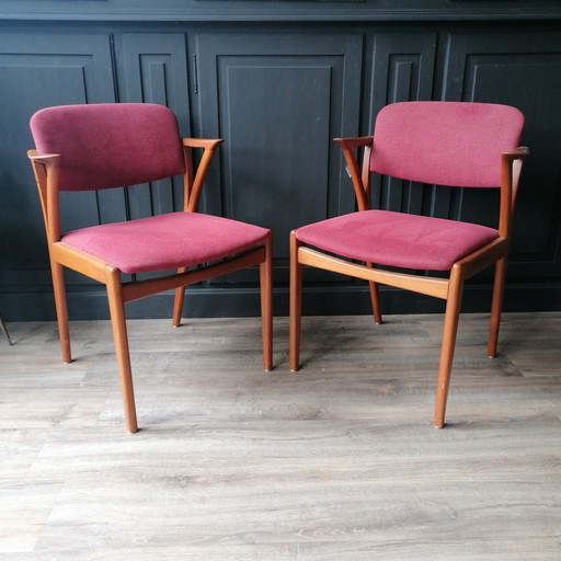 2x Bovenkamp Midcentury eetkamerstoel