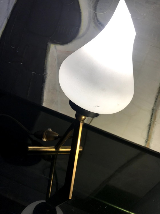Image 1 of Vintage Tafellamp - Flamme - 1950