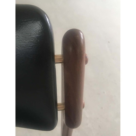 Image 1 of Vintage Teakhouten Eetkamerstoel Erik Buch 1960