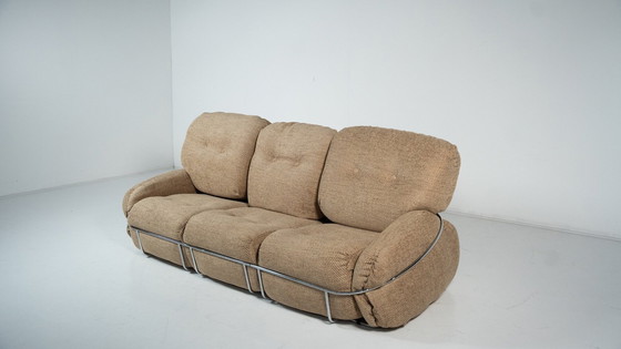 Image 1 of Mid Century Moderne "Okay" Sofa van Adriano Piazzesi, 1960S