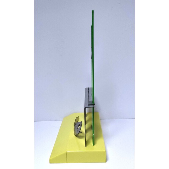 Image 1 of Vintage metalen wanddecoratie uit een modelbouwwinkel, 1990