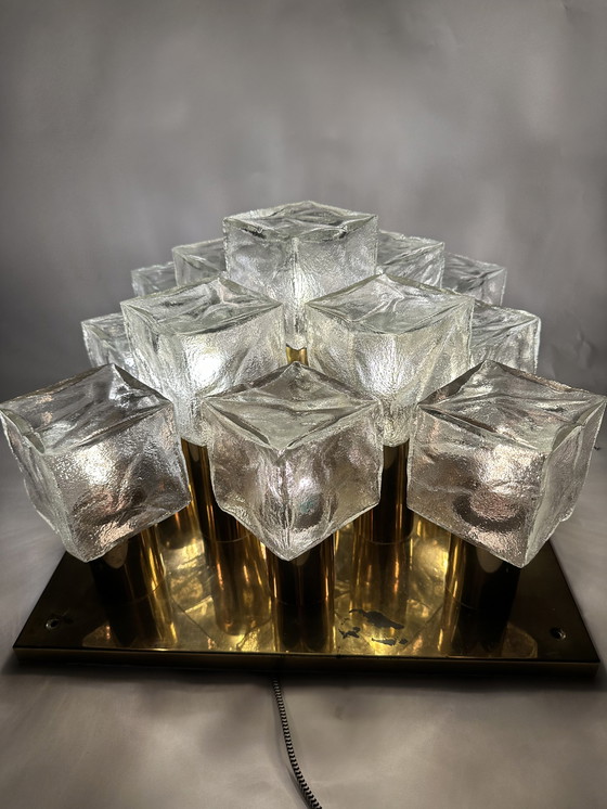 Image 1 of Vintage Kalmar ice cubes lamp