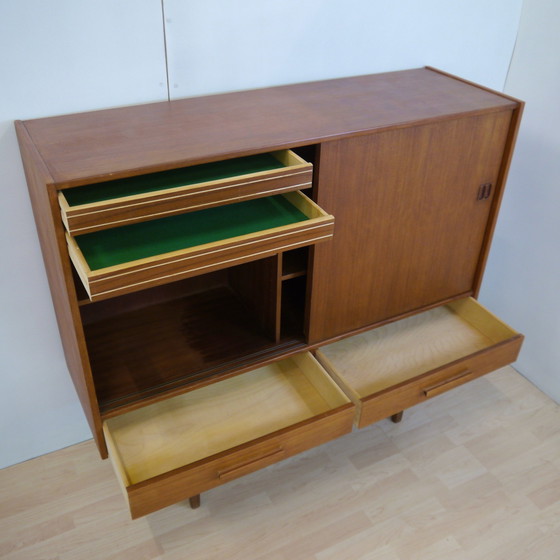 Image 1 of Vintage Deense Dressoir Kast Sideboard