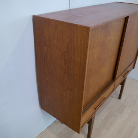 Image 1 of Vintage Deense Dressoir Kast Sideboard