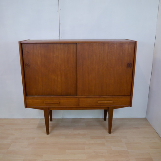 Vintage Deense Dressoir Kast Sideboard