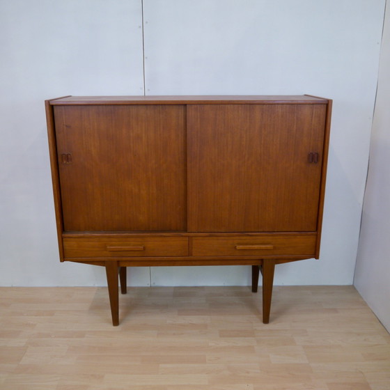 Image 1 of Vintage Deense Dressoir Kast Sideboard