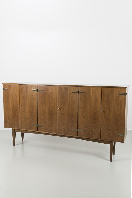 Highboard met messing