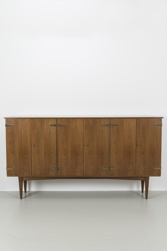 Image 1 of Highboard met messing