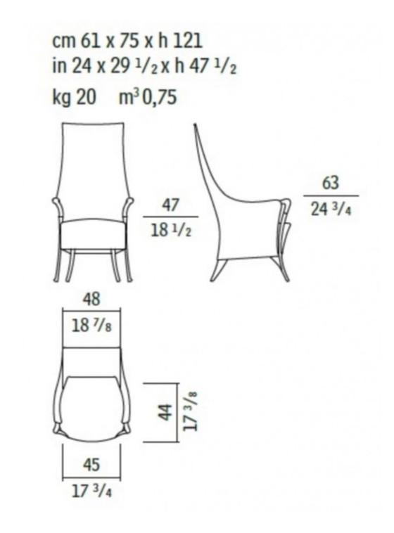 Image 1 of 2x Giorgetti Progretti By Umberto Asnago