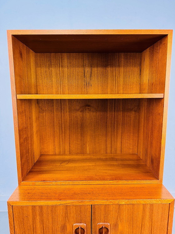 Image 1 of Mid Century Teakhouten Highboard, 1960S