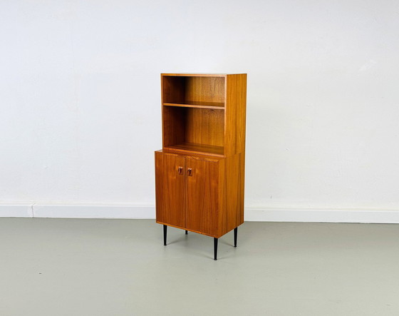 Image 1 of Mid Century Teakhouten Highboard, 1960S