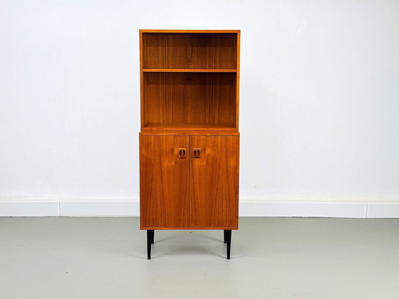 Image 1 of Mid Century Teakhouten Highboard, 1960S