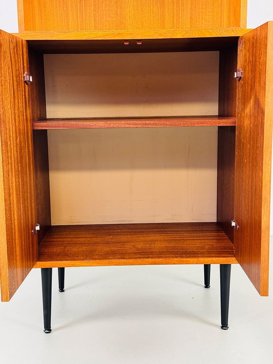 Image 1 of Mid Century Teakhouten Highboard, 1960S