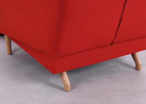 Image 1 of Sancal Soul fauteuil + poef rood