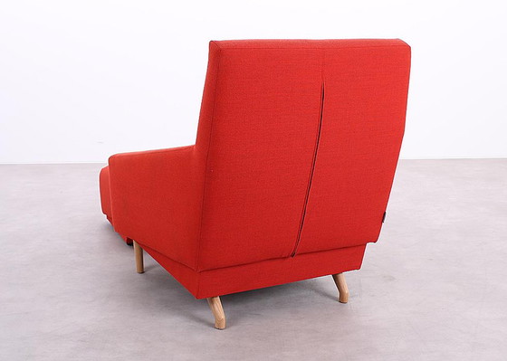 Image 1 of Sancal Soul fauteuil + poef rood