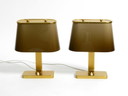 2x vintage Italiaanse tafellampen