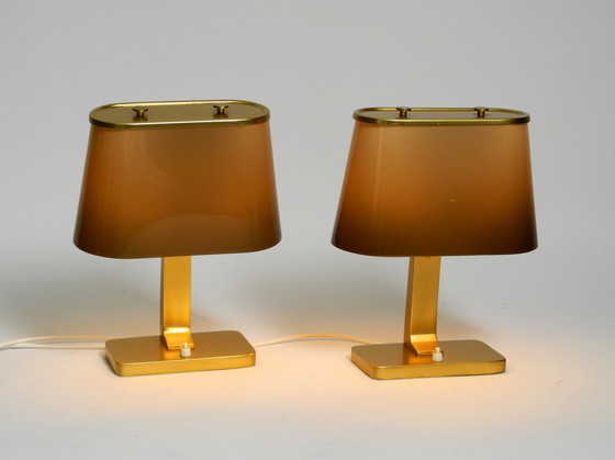 Image 1 of 2x vintage Italiaanse tafellampen