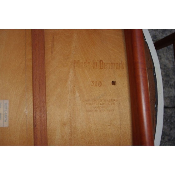 Image 1 of Set van 5 vintage teakhouten stoelen door Eric Buch, 1960