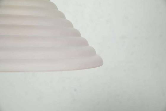 Image 1 of Minimalist glazen hanglamp piramide ribbels