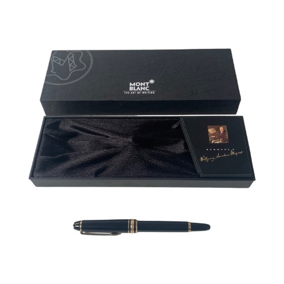 Image 1 of Mont Blanc - Hommage a Mozart - Vulpen model 114 - Origineel, inclusief papieren en geschenkverpakking - 14k