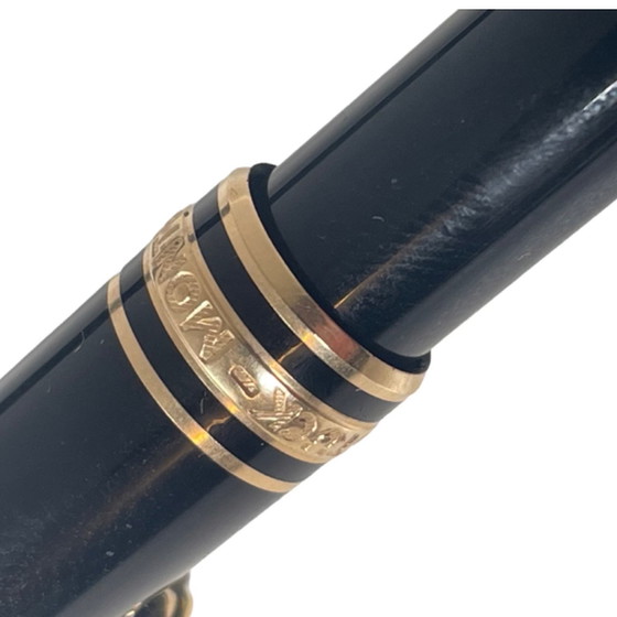 Image 1 of Mont Blanc - Hommage a Mozart - Vulpen model 114 - Origineel, inclusief papieren en geschenkverpakking - 14k